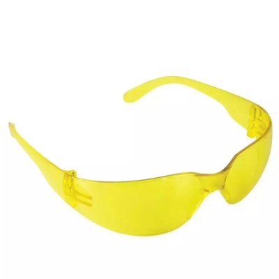 Védőszemüveg, polikarbonát, sárga