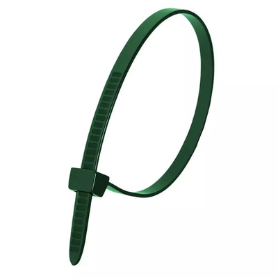 Nylonos kábelkötő 2,5x200mm zöld, 100db